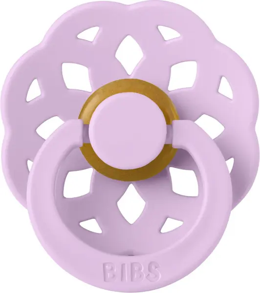 Suzeta din latex cu tetina rotunda 0 luni+ Boheme Violet Sky, 1 bucata, Bibs