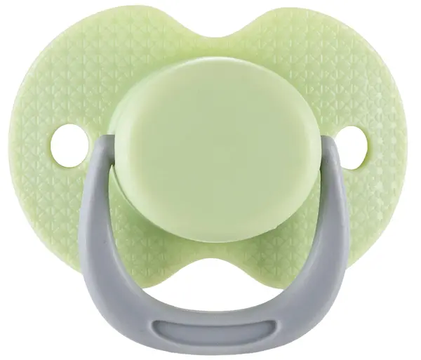 Suzetă din silicon cu capac Lorelli - 0 luni+, Fresh Green