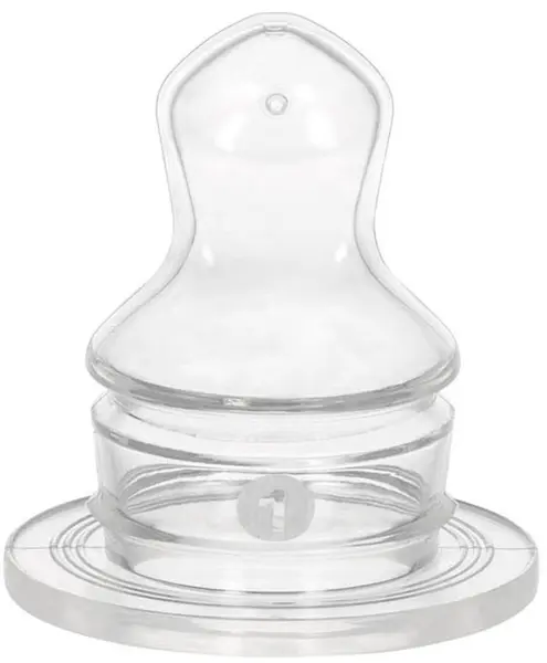 Suzetă din silicon Wee Baby - Classic Orthodonical, 0-6 luni