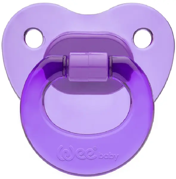 Suzetă ortodontică Wee Baby Candy, 18+ m, violet