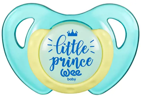 Suzetă Wee Baby - Fluture, 6-18 luni, albastră