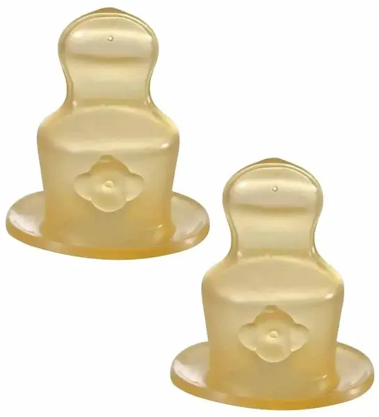 Suzete din cauciuc NIP - Ventilator anti-colic, flux M, 6 m+, 2 bucăți