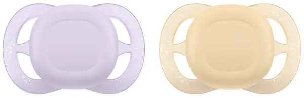 Suzete Philips Avent Ultra Start - 0-2 luni, cu cutie, 2 buc, pastel, pentru fată, new