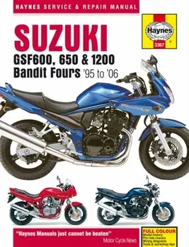 Suzuki GSF600, 650 & 1200 Bandit Fours (95-06). 95-06, Paperback/***