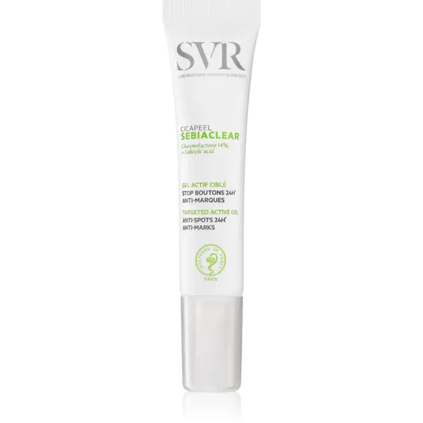 SVR Sebiaclear Cicapeel tratament local impotriva imperfectiunilor pielii cauzate de acnee 15 ml