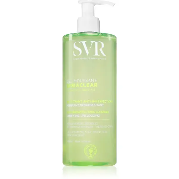 SVR Sebiaclear Gel Moussant gel spumant de curatare pentru ten gras si problematic 400 ml