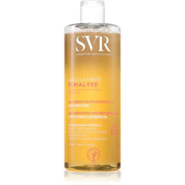 SVR Topialyse ulei micelar pentru curățare pentru piele uscata spre atopica 400 ml