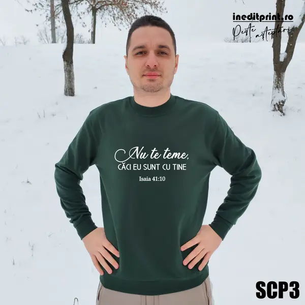 Sweatshirt Filipeni 4:13 SCP4 M, Verde