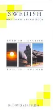Swedish-English English/Swedish Dictionary and Phrasebook, Paperback/Julie Hansen