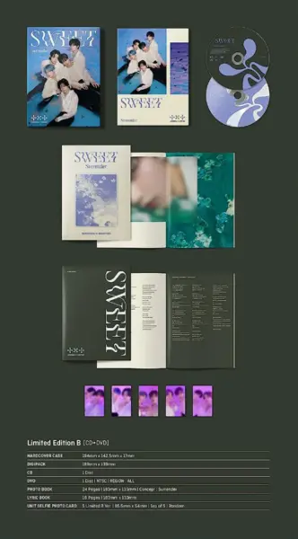 Sweet - Limited B Version (CD+DVD) | Tomorrow X Together