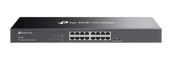 Switch 16 Porturi Gigabit Tp-Link Omada DS1016G, fara Management, Rackmount