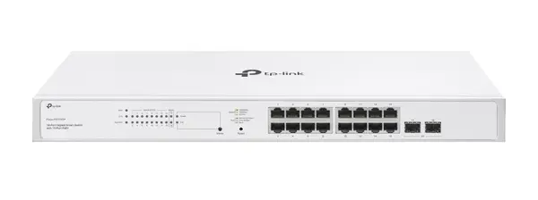 Switch 18 porturi Gigabit Tp-Link Festa FS318GP, 16 porturi PoE+, 2 porturi SFP, 150W, cu management