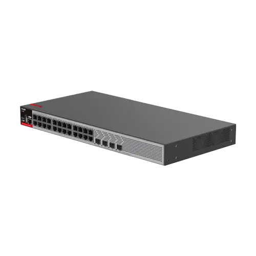 Switch 24 porturi RJ45 1G PoE+, 4 x SFP 2.5G, L2+ Cloud Management, 1U - Ruijie RG-S2915-24GT4MS-P-L