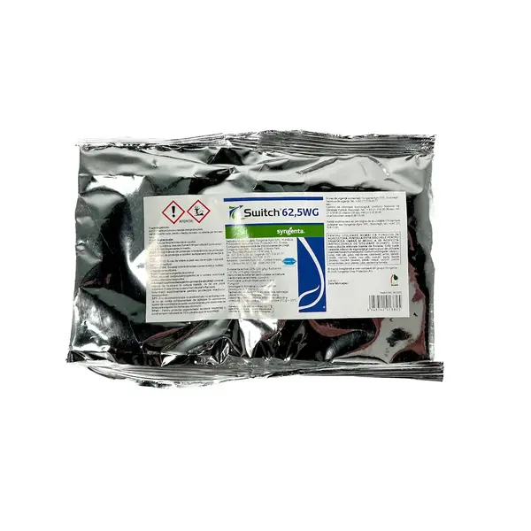 Switch 62,5WG 10 gr, fungicid sistemic si de contact, Syngenta, rezistenta la spalare (vita de vie, capsun, cires, mar, tomate, ardei, castraveti, par, gutui, salata, vinete, morcov, afin, coacaz, agris, zmeur, mur, telina, ceapa, fasole) - Default Title