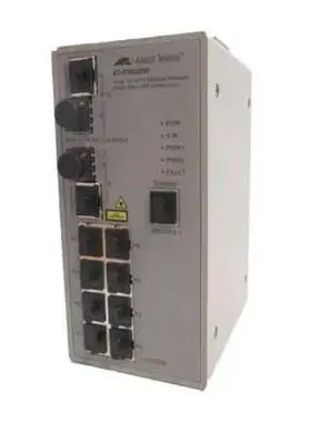 Switch Allied Telesis AT-IFS802SP/POE(W)-80, 8 porturi