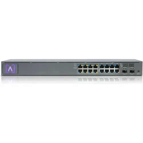 Switch Alta Labs S16-POE, 16 porturi (8 PoE+)