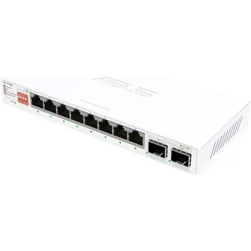 Switch ASUS QG-U1080, 8 porturi, Alb