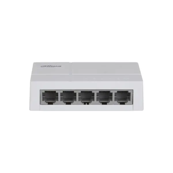 Switch cu 5 porturi Dahua SF1005L-EUR, 1 Gbit, 0.744 Mpps, 2000 MAC, fara management