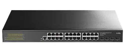 Switch Cudy GS2024S2, 24 Porturi, Gigabit