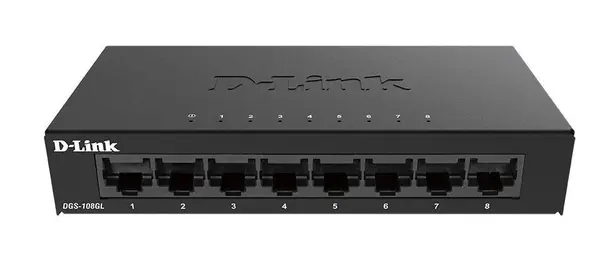 Switch D-Link 8 porturi Gigabit - DGS-108GL