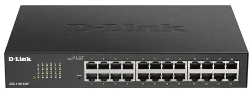 Switch D-Link DGS-1100-24V2, cu management, 24 Porturi, Gigabit