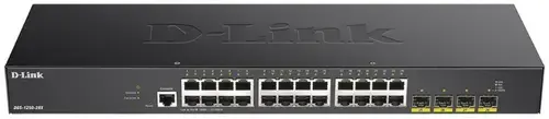 Switch D-Link DGS-1250-28X, 24 porturi, Gigabit