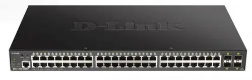 Switch D-Link DGS-1250-52XMP, Gigabit, 48 Porturi, PoE
