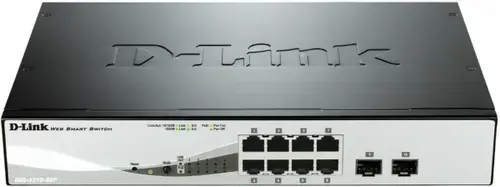 Switch D-Link Gigabit DGS-1210-08P, 8 porturi