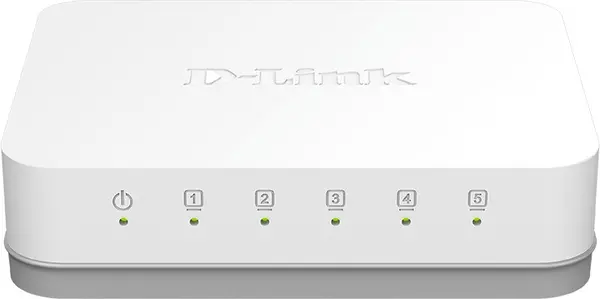 Switch D-Link - GO-SW-5G, 5 porturi, alb