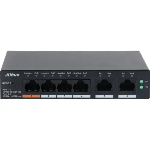 Switch Dahua CS4006-4ET-60, Cloud management