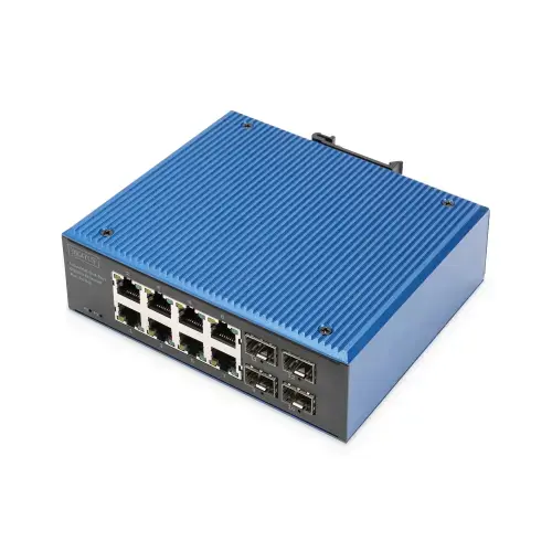Switch Digitus by Assmann DN-651153, 8 porturi, PoE