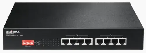 Switch Edimax ES-1008P V2, 8 Porturi, PoE+