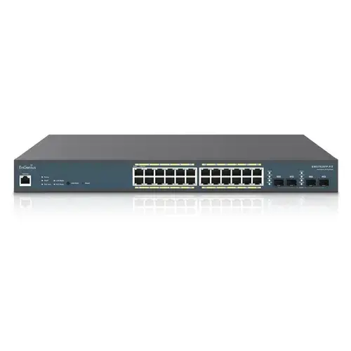Switch EnGenius EWS7928FP-FIT, 24 Porturi, Gigabit, 410W, PoE+