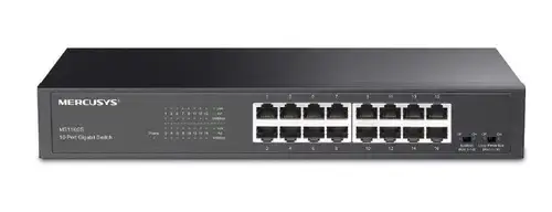 Switch fara management Mercusys MS116GS, 16 Porturi, Gigabit