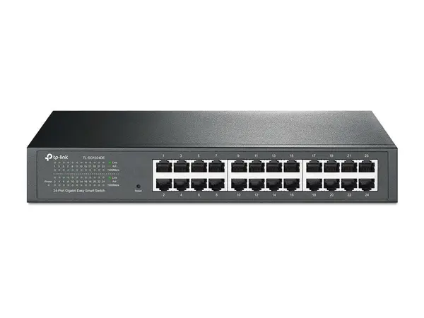 Switch Gigabit cu 24 de porturi 10/100/1000 Mbps Easy smart configuration, Tp-Link TL-SG1024DE