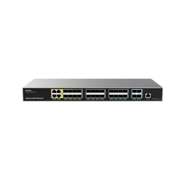 Switch Gigabit rackabil Grandstream GWN7831, 10 Gbps, 32 porturi , 128 Gbps, 16K Mac, Layer 3, cu management