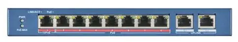 Switch Hikvision DS-3E0310HP-E, 8 porturi