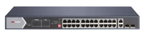 Switch Hikvision DS-3E0528HP-E, Gigabit, 28 Porturi