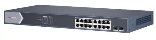 Switch Hikvision DS-3E1518P-SI, Gigabit, 16 porturi, PoE
