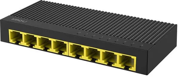 Switch Imou - SG108C, 8 porturi, negru
