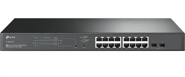 Switch JetStream 18 porturi (16+2), 16x gigabit PoE, Tp-Link TL-SG2218P