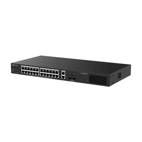 Switch L2, 24 x RJ45 1G PoE+, 2 x RJ45 1G, 2 x SFP 1G, Cloud Management - Ruijie Reyee RG-ES228GS-LP