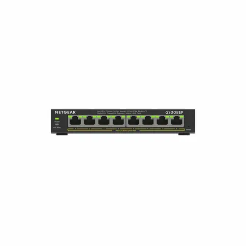 Switch Netgear GS308EP, 8 porturi, PoE+