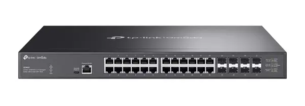 Switch Omada Tp-Link SX3832, 24 porturi RJ45, 8 porturi SFP+, 640Gbps, management centralizat