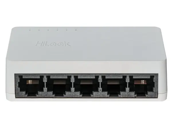 Switch retea HiLook NS-0505D, 5 porturi Gigabit, fara management, instalare usoara, MAC auto-invatare, capacitate 10 Gbps
