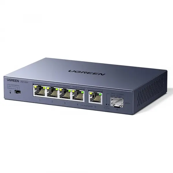 Switch Retea UGREEN 35048EU, Gri