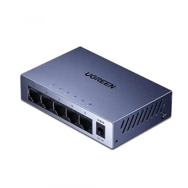 Switch Retea UGREEN CM933 (65956EU), 5 x RJ45, Negru