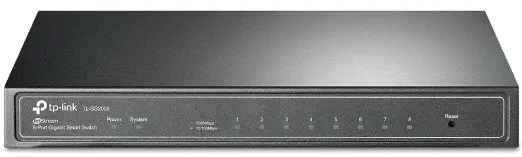 Switch Smart cu 8 Porturi Gigabit, Omada, L2+, TL-SG2008