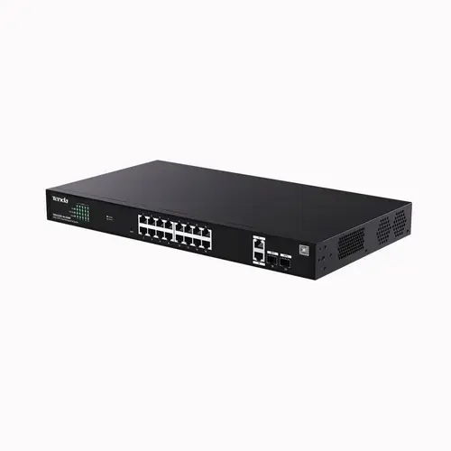 Switch Tenda TEG2220P-16-250W, Negru