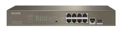 Switch Tenda TEG5310P-8-150W, 10 porturi, PoE